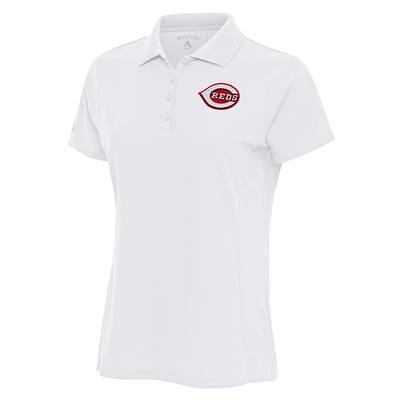 Antigua MLB Miami Marlins Spark Short-Sleeve Polo Shirt
