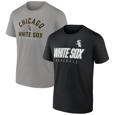 47 Women's Chicago White Sox Black Celeste Long Sleeve T-Shirt