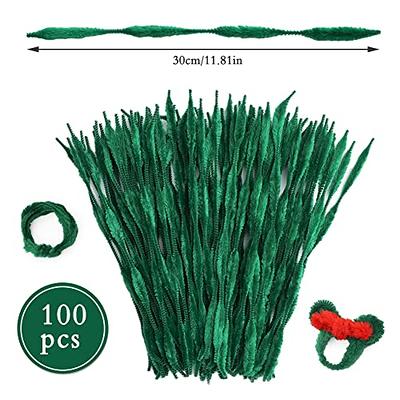 chenille Stems, 12-in, 250-pc, Light Green