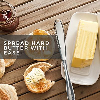 Stainless Steel Butter Cutter Butter Knife Spreader Square - Temu