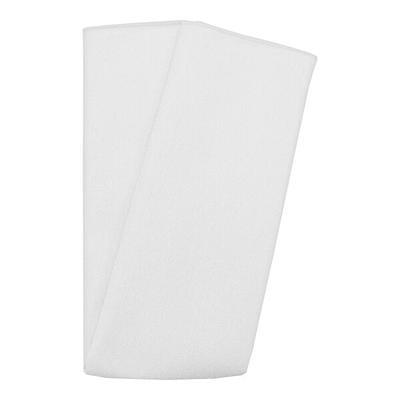 Intedge White 100% Polyester Cloth Napkins, 20 x 20 - 12/Pack