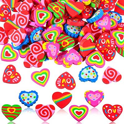 Heart Erasers Cute Love Heart Erasers, Stick Erasers, Pencil Erasers,  Valentine's Erasers, Cute School Erasers, Love Gifts, Back to School 