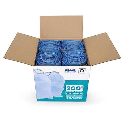 Plasticplace Custom Fit Trash Bags │ simplehuman (x) Code D Compatible (200  Count) │ Tinted Blue Drawstring Garbage Liners 5.2 Gallon / 20 Liter │  15.75 x 28 - Yahoo Shopping