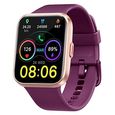 Smart Watches for Women, 2024 Smart Watch Android iOS Phone Compatible,  Phone Call, Accept Message, Alexa, Sleep Tracker, Health Monitor, 110  Dials