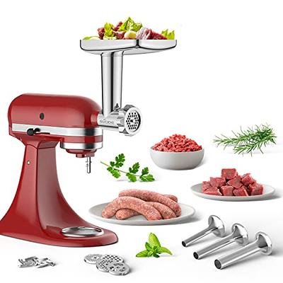 KitchenAid Fruit and Vegetable Spiralizer Attachment Stand Mixer, Polished  Aluminum