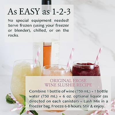 Lush - Organic Cocktail Mixers, Drink Mix for Frozen Slushies