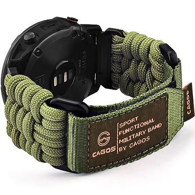  ZPJPPLX 22mm Nylon Bands for Garmin Fenix 7 Pro/Fenix