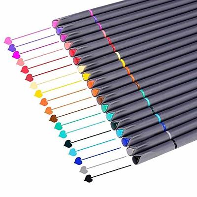 Colored pen rollerball pens fine point smooth writing gel pens