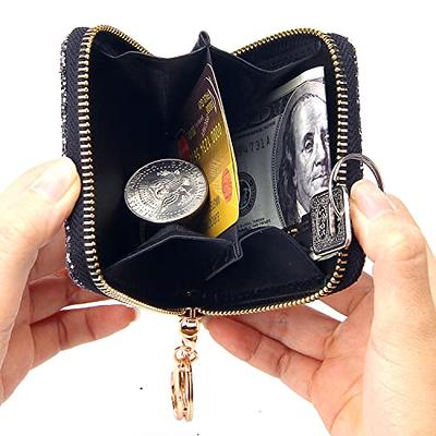 Feelin' Spooky Liquid Glitter Wallet - READY TO SHIP – Witchwood Bags
