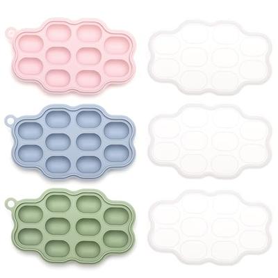 Baby Breastmilk Popsicle Molds with Baby Fruit Feeder Pacifier - btrfe Baby  Silicone Nibble Freezer Tray Food Storage Containers for Toddler Teething &  Infant Self Feeding, Blue - Yahoo Shopping