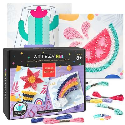 Dan&Darci Arts & crafts Supplies Kit for Kids and Toddlers - with