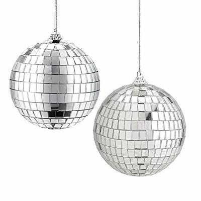 Hoolerry 65 Pcs Mirror Disco Balls Ornaments Different Sizes Bulk  Reflective Hanging Disco Ball Decorations for Disco Themed Bachelorette  Wedding Music Festivals Party(2/1.2 in) - Yahoo Shopping