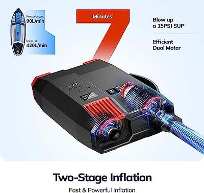 Ailcion Sup Pump for Paddle Board, 20psi High Pressure Electric