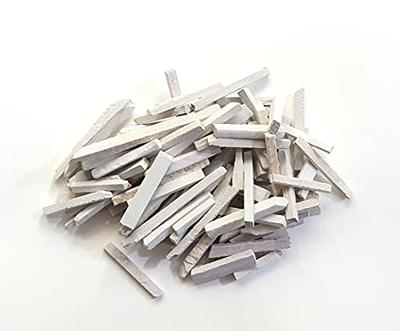 Generic Slate Pencils White Color Chalk 4-8 mm Thick (250 Grams)