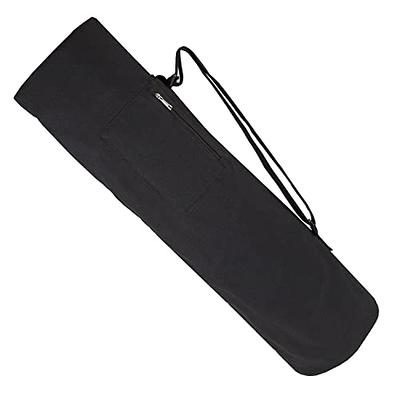 sportsnew Yoga Mat Bag with Water Bottle Pocket and Bottom Wet Pocket,  Exercise Yoga Mat Carrier Multi-Functional Storage Bag