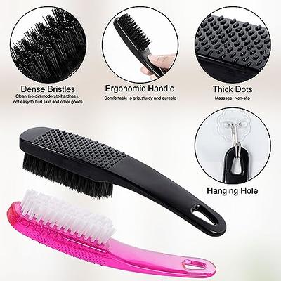 Superio Nail Scrubber Brush Nail Brush for Cleaning Fingernails Hand, and  Toes, Small Scrub Brush Hand Scrubber Fingernail Brush Cleaner with Handle