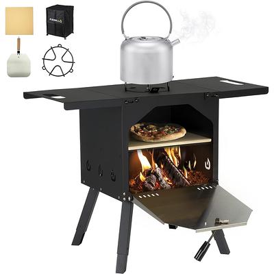 Mordoum Camping Stove Portable Portable Butane Stove Camp Kitchen Equipment  Single Burner Outdoor Cooking Grill for Camping, Picnics, Hiking, Fishing