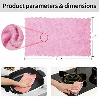 Kitchen bsorbent Dish Towels, Nonstick Oil Washable Fast Drying, for Drying  Dishes Kitchen Wash Clothes and Dish Towels 