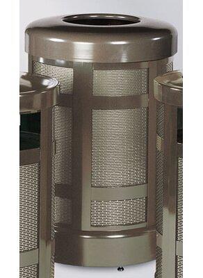 Rubbermaid Commercial Americana Steel Waste Receptacle