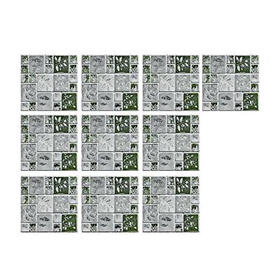  TUNKENCE 10-Sheet Self-Adhesive Wall Tile Self