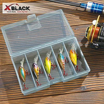 XBLACK Crankbaits Lures Kit Crankbait Fishing Lures Kit Hard Fishing Lures  Set 5PCS for Bass Fishing in Saltwater and Freshwater, XBLACK Baits, Catch  Big Fish! - Yahoo Shopping