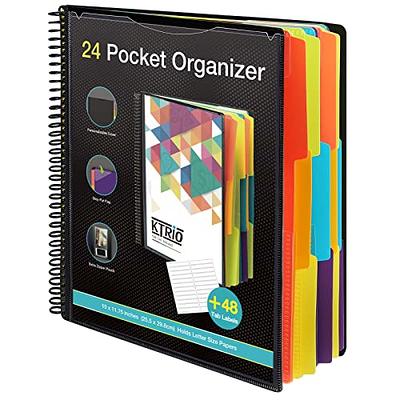 Smead 24 Pocket Poly Project Organizer