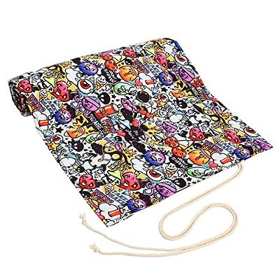 BTSKY Zippered Pencil Case-Canvas 72 Slots Handy Pencil Holders with  Printing Pattern for Prismacolor Watercolor Pencils, Crayola Colored  Pencils, Marco Pencils Rose - Yahoo Shopping
