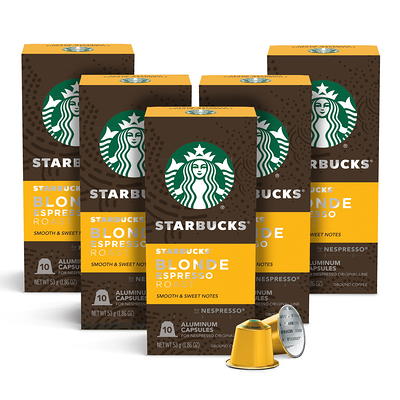 Starbucks By Nespresso Vertuo Line Pods - Light Roast Coffee - Creamy  Vanilla - 1 Box (8 Pods) : Target