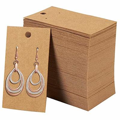 100pcs DIY earring cards printed earring cards jewelry packaging Ear Stud  Cards