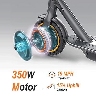  Electric Scooter for Adults, Up to 19 Miles Range, 19