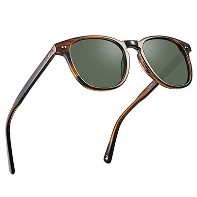 MEETSUN Small Round Polarized Sunglasses for Women Men Classic