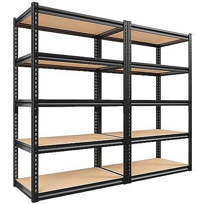 REIBII 73H Wire Shelving Rack 1780 Lbs, Metal Shelving for Pantry