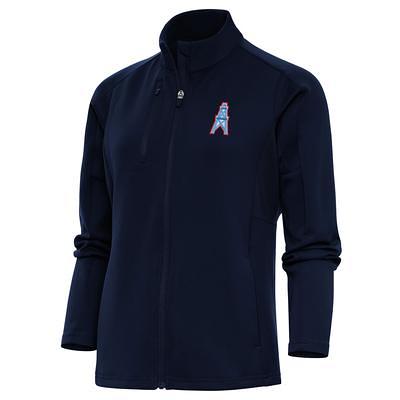 Houston Astros Antigua Big & Tall Metallic Generation Quarter-Zip Jacket -  Navy