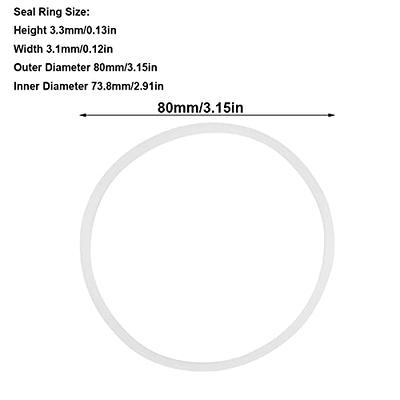 Gasket Replacement Rubber Ring Seal Rings Gaskets Part for Nutribullet 900  Series 600W and 900W