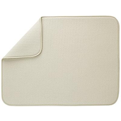 Dish Mat Drying Kitchen Mat 24 x 18 Reversible Microfiber Dish