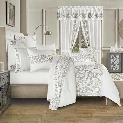 Peri Home Chenille Leopard 3 Piece Full/Queen Comforter Set, Linen, Cotton,  Chenille Tufted, Polyfill, Adult 