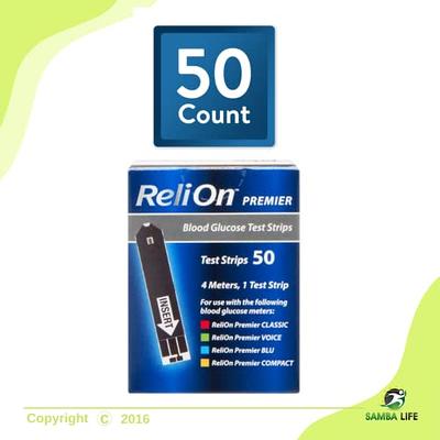 ReliOn Premier BLU Blood Glucose Monitoring System