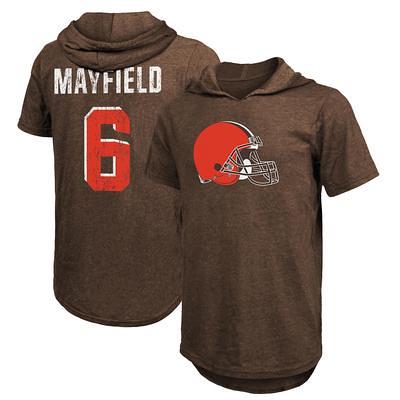 Cleveland Browns Nike Helmet Hoodie Performance Long Sleeve T-Shirt - Brown