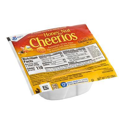 General Mills Honey Nut Cheerios Cereal Bowlpak Case
