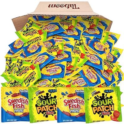 SOUR PATCH Original, Watermelon Candy & SWEDISH FISH Variety Pack, 3 Boxes