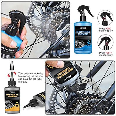 Bike Chain Cleaner Brush Set - Motorcycle Chain Cleaning Kit Bicycle  Cleaner and Degreaser Bike Chain Lube Wheel Brush Cleaner Tool Set -  Motorcycle Accessories Mountain Bike Chain Brush Cleaning Tool 