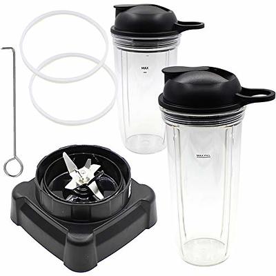 Replacement extractor blade with 24oz cup and lid Compatible with 1100W  Nutri Ninja Auto-iQ Blender：BL 481 70/ BL480-70/BL482 70 - Yahoo Shopping