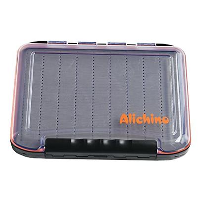 Goture Magnetic Fly Fishing Box - Lightweight Waterproof Fly Tackle box  Airtight Stowaway Fly Lure Box Fly Assortment Trout Fishing Flies Case Jig  Box