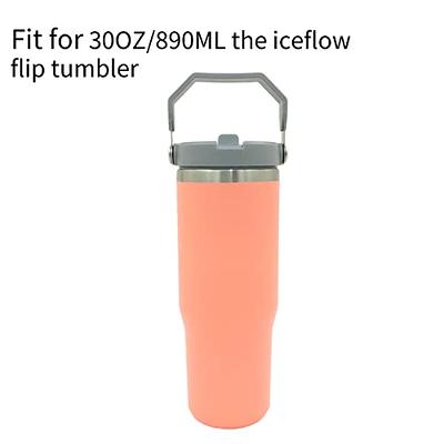 Replacement 20OZ And 30OZ Flowstate Tumbler Lid - Fit For Stanley 20oz And  30oz IceFlow Flip, Adventure Quencher 2.0 Tumbler (30OZ CREAM)