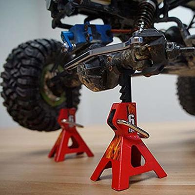 Metal RC Tire Tyre Rack Garage Accessories for RC Axial 1/24 SCX24 1/18  TRX4-M