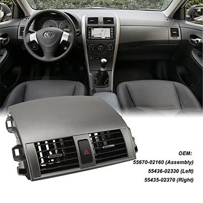 Center Dash AC Outlet Air Vent Panel, 55670 02160 Dashboard AC Air