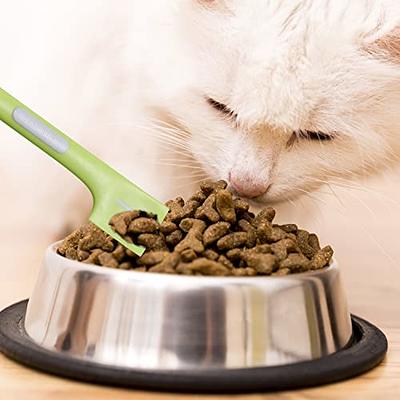 Dog Food Measuring Spoons Cat Feeding Spoon Non-slip Handle