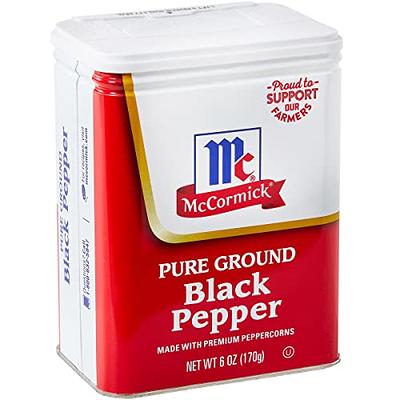 Mccormick Black Pepper, Table Grind - 16 oz