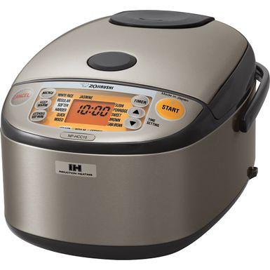 Zojirushi NS-LGC05XB Micom Rice Cooker & Warmer, 3-Cups (uncooked),  Stainless Black - Yahoo Shopping