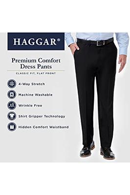 Haggar Premium Comfort Dress Pant Slim Fit Flat Front-JCPenney